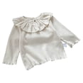 thumbnail image 1 of WEAIXIMIUNG Vêtements pour Filles Tout-Petits Haut Extensible Manches Longues, 1 of 3