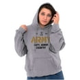 thumbnail image 3 of US Army Est 1775 Duty Honor Country Hoodie Sweatshirt Women Men Brisco Brands S, 3 of 6