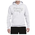 thumbnail image 2 of Wild Bobby, Mommy to Be Pregnancy Reveal Gift Parents to Be, Pop Culture, Unisex Graphic Hoodie Sweatshirt, White, X-Large, 2 of 3