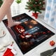 thumbnail image 1 of xihome Tapete navideño de 40 x 60 cm (15,7 x 23,6 pulgadas), absorbente, antideslizante, para cocina, de fibra de polister, lavable, para entrada o exterior., 1 of 6