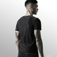 thumbnail image 3 of pxiakgy mens t shirt men breathable ice silk t shirt top short sleeve cultivate fitness movement summer v neck short sleeve men t shirts black + 3xl, 3 of 7