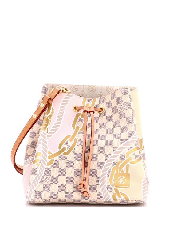 Pre-Owned NeoNoe Handbag Limited Edition Nautical Damier MM By Rebag