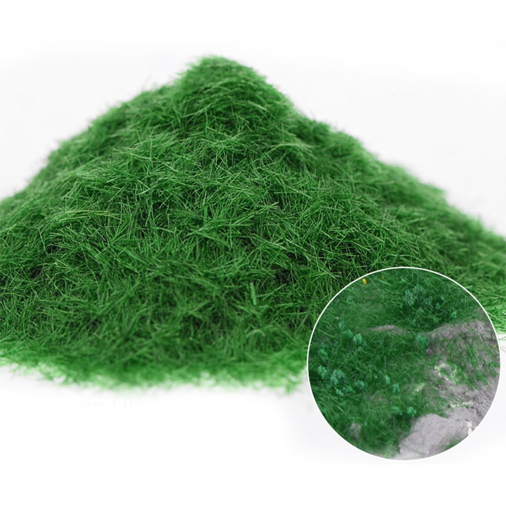 500g Nylon Artificial Grass Model Tree Powder Grass Powder Railway
