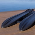 thumbnail image 7 of O'Brien Watersports All-Star Platform Trainers, 46" Towable Kids Waterskis with Bar & Rope, 7 of 7