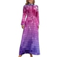thumbnail image 2 of Vestido largo Disco Party Fever Vestidos de novia ropa de mujer Corea con estilo, 2 of 5