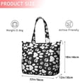 thumbnail image 4 of Black Paw Travel Tote Bags for Women Carry On,Large Weekender Bags for Women Travel,Multi Functional Duffle Bag for Work,Shopping,Sports, 4 of 5