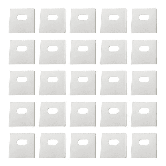 50 Sets of Clear Vertical Blind Repair Tabs / Vertical Blind Tabs / Blind Fixers - 100 Tabs (50 Sets)