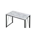 thumbnail image 2 of Zaidin Antique White& Black Finish Writing Desk, 2 of 4