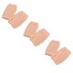thumbnail image 5 of 3 pares de calcetines reparadores de talón para talones agrietados, transpirables, abiertos, con gel hidratante para talones secos y agrietados (color rosa carne), 5 of 14