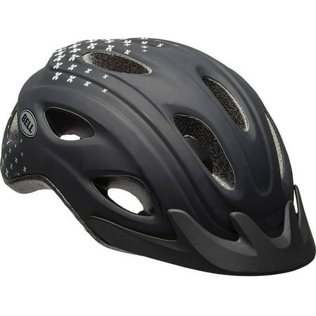- Bell Sports Curve Womens Bike Helmet, Black Petals