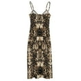 thumbnail image 5 of Animal Print Patterns Design Sleeveless Dress Woman Fashion Long Dresses Women's Summer Suit Dress 2025, 5 of 7