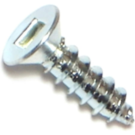 

014973302191 Square Drive Flat Wood Screws 8 x 5/8 Piece-125