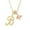 Gold, variant on DAMAI Gold 3-Layering Initial A-Z Letter Pendant Necklaces, 26 Letters and Hearts Pendant, Personalized Heart Dainty Birthday Necklace Gifts for Women