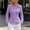 Purple long sleeve button down blouse a1, variant on SSZMDLB Women Long Sleeve Collared Button Down Blouse Casual Slim Fit Tunic Top Soft Knit Fall Winter Fashion Work Outfits Dressy Elegant Tops, Army Green 2XL