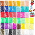 thumbnail image 2 of 36000 Pcs Value Pack Fuse Beads 45 Colors Bulk Assorted Multicolor Fuse Beads For Kids And Chilren Crafts With Ironing Papaer, 2 of 4