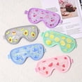 thumbnail image 3 of Masque pour les Yeux Rafraîchissant aux Fruits - Coussin de Gel Réutilisable Chaud & Froid pour la Relaxation en Voyage, Aide au Sommeil Légère et Portable pour Jour & Nuit, 3 of 5