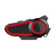 thumbnail image 1 of Audífonos Para Casco De Motos 2800mAh Bluetooth5.2 Impermeables Ipx7 negro rojo, 1 of 5