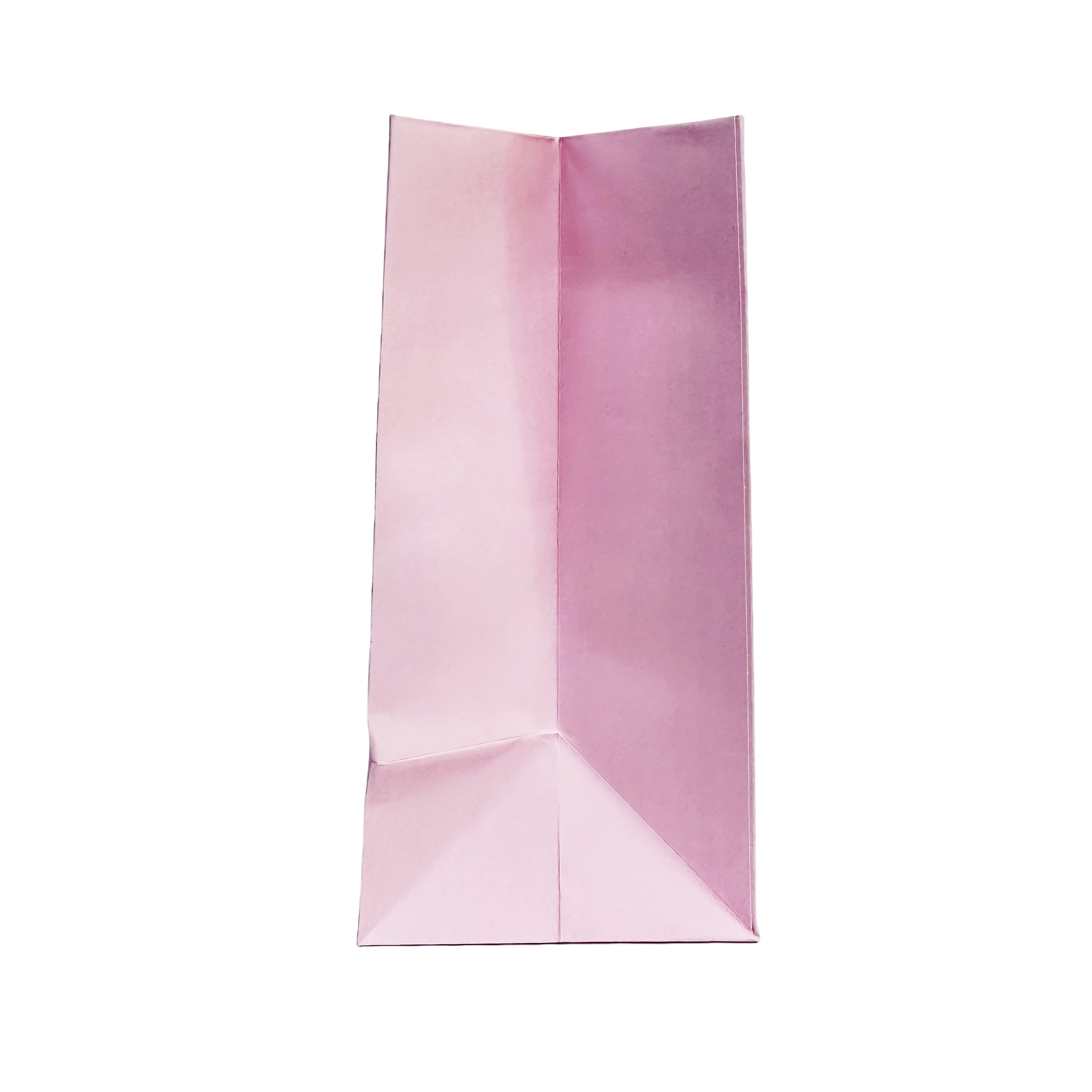 Large Pink Paper Gift Bags, 7" x 5" x 10", 3 Count, by Way To Celebrate