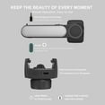 thumbnail image 3 of L09 Aluminum Alloy Bluetooth Gimbal Stabilizer with Retractable Selfie Stick, Built-in Tripod & 3-Mode LED Fill Light - Anti-Shake, Wireless Remote Control (10M Range), Foldable Design for Vlog, Live, 3 of 6