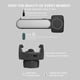 thumbnail image 3 of Barra para selfies Bluetooth L09 con trípode integrado, luz LED ajustable y control remoto inalámbrico - Estabilizador portátil para videos y transmisiones en vivo (72cm extensible), 3 of 6
