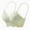 Green-04, variant on Pushup Bras for Women Seamless Backless Camisole Strapless Bra Minimizer Fixed Cup Ring Style Bralette