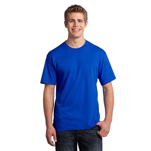 Port & Company Men's All American Tee L Royal