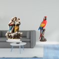 thumbnail image 2 of Adorno De Mesa De Loro Acrílico, Decoración Navideña Creativa, Decoración De Escritorio única, Artesanía De Recuerdo Para El Hogar, Dormitorio, Jardín, Chimenea., 2 of 8