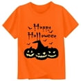 thumbnail image 3 of T-shirt Décontracté à Manches Courtes et Col Rond pour Enfants avec Lettres, 3 of 3
