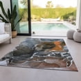 thumbnail image 3 of Chantille ACN503 Orange 8 x 10 Rug, 3 of 5