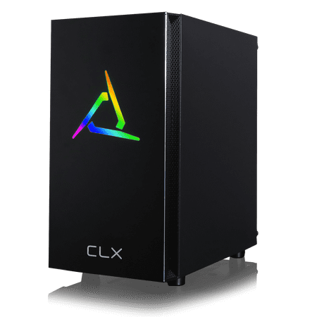 CLX - SET Gaming Desktop - AMD Ryzen 9 5900X - 32GB Memory - NVIDIA GeForce RTX 3060 - 500GB NVMe M.2 SSD + 4TB HDD - Black