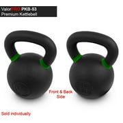 Valor Fitness PKB-53 ValorPRO Premium Kettlebell 53lb