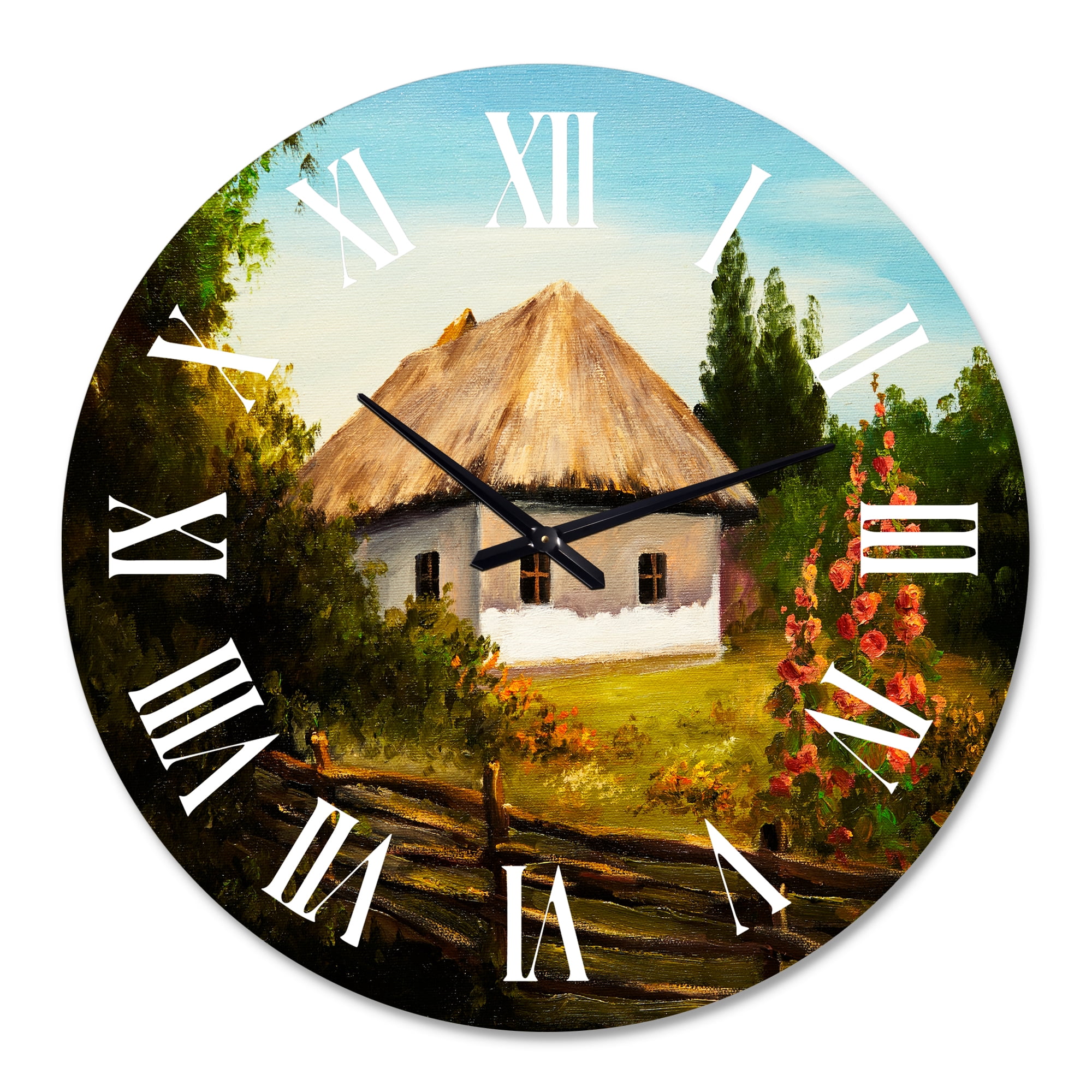 Designart 1 in Traditional Wall Clock