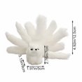 thumbnail image 3 of vlrwzc Cute Plush Nine-Tailed Fox Handmade Soft Fox Plushy Doll Exquisite Foxes Plush Figure Home Decorations for Adults, 3 of 7