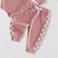 thumbnail image 5 of CAUYDY Baby Girl Clothes Set Preemie Girls Long Sleeved Bodysuit Infant Fall Winter Romper Newborn Going Home Outfit 0 3 6 9 12 18 24 Months Sizes 6-12 Months,Pink, 5 of 7