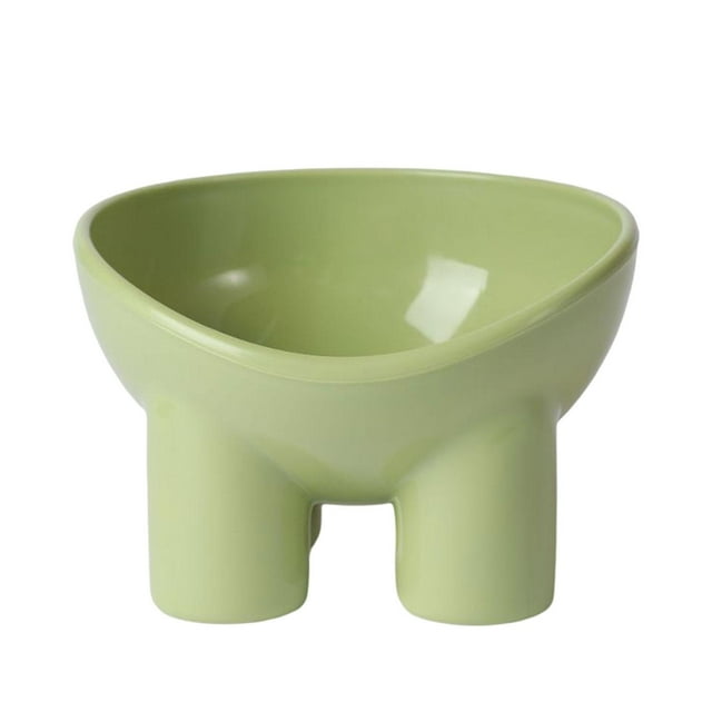 Cuenco de comida para gatos Yinane Cuencos para gatos Verde