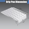 thumbnail image 2 of BCA070 Drip Tray Replacement Parts for Camp Chef PG24, SmokePro SG24/STX 24, Woodwind WIFI 24/SG 24 Pellet Grills, Drip Pan for Traeger Pro 20 22 575 Series, Lil Tex, Lil Tex Elite, Mesa 22, 2 of 7