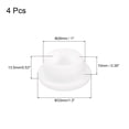 thumbnail image 3 of Uxcell 4Pcs Tapones de Silicona en Forma de T 26mm 1" Diámetro Tapón de Sellado Redondo Blanco, 3 of 7