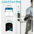 thumbnail image 5 of Veise Smart Locks with 2 Lever Handle Set, App Control, Keyless Entry Deadbolt for Front Door, Electronic Digital Touchscreen Keypad, Auto Lock, Waterproof, Easy Installation, Matte Black, 5 of 7
