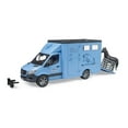 thumbnail image 1 of Bruder 02674 MB Sprinter Animal Transporter with 1 Horse, 1 of 15