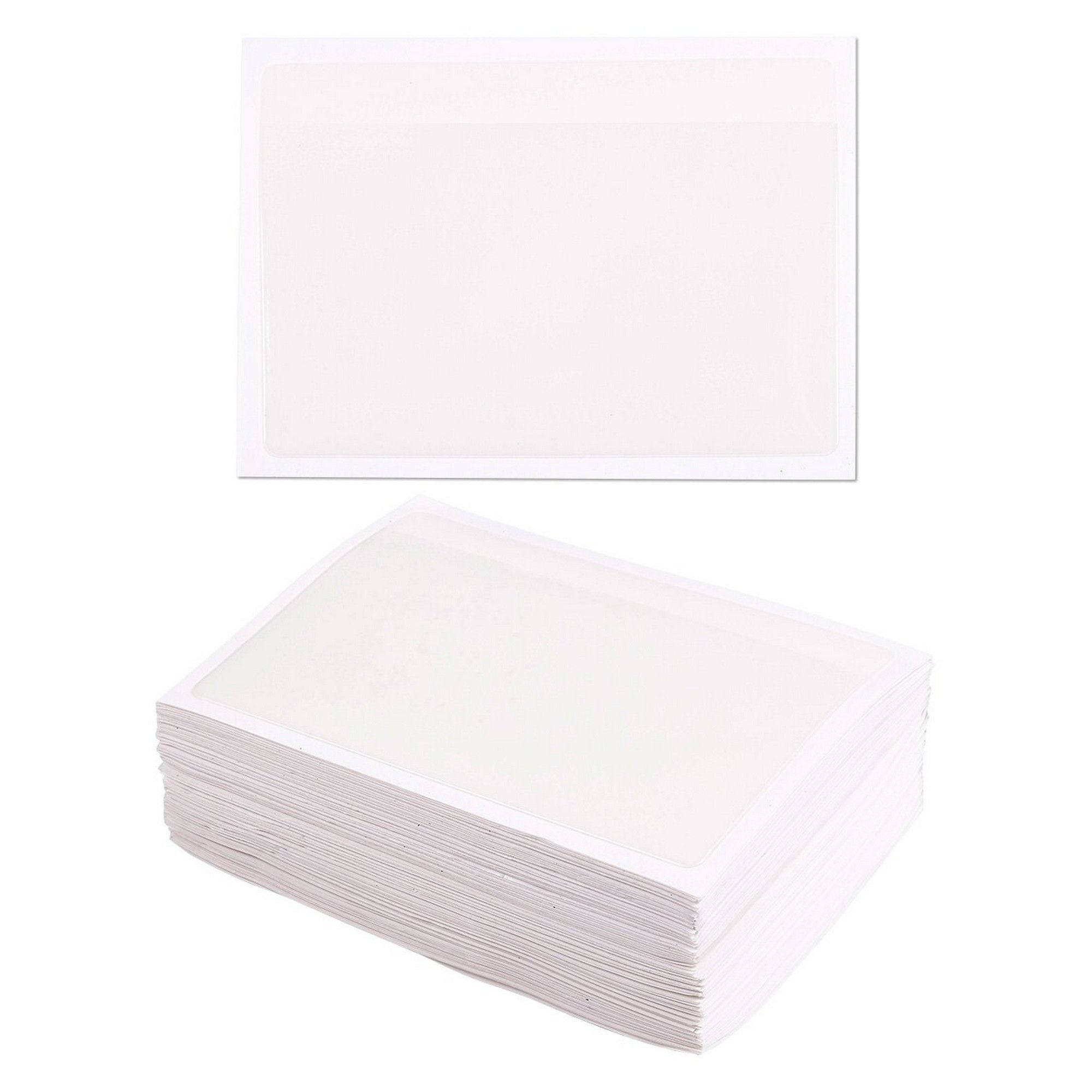 Clear Plastic Library Card Pockets Label Holder,Pocket Sticker Ideal Card Holder for Organizing and Protecting Your Index Cards YEXPRESS 100 Pack Self-Adhesive Index Card Holder Clear Plastic Library Card Pockets Label Holder,Pocket Sticker Ideal Card Holder for Organizing and Protecting Your Index Cards YEXPRESS 100 Pack Self-Adhesive Index Card Holder