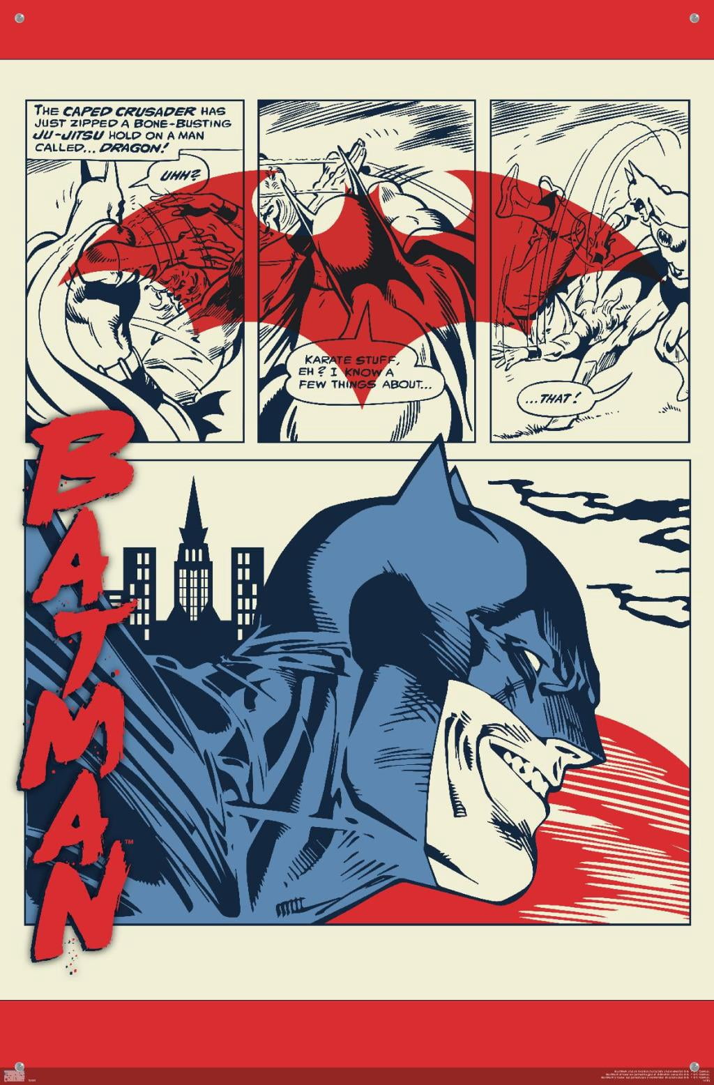 DC Comics Batman - Comics Wall Poster with Pushpins, 22.375" x 34"