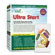 Ultra Start - Complete Daily Vitamin Pack - Anti-Aging, Anti-Stress, Energy, Immune Booster (30 Packets)