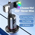 thumbnail image 4 of Built-in AI Camera Smart Auto-Tracking Phone Stand, 360° Rotating Auto Tracking Phone Stand, AI Gesture Control, for Vlog Shooting, and Streaming (Base Version - No Fill Light), 4 of 8