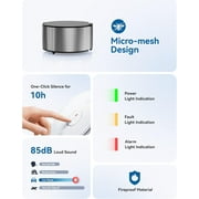SITERWELL Smoke & Carbon Monoxide Detector Combo 10 Year Battery, UL217-9th, Reduced Nuisance Alarms, Bilingual Voice Alerts, 2 pack