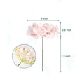 thumbnail image 4 of 26 Piezas de Flores Artificiales de Hortensias Flores de Hortensias de Seda Cabezas de Flores Artificiales con Tallos para Decoraciones de Fiestas de Bodas en el Hogar, 4 of 6