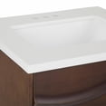 thumbnail image 6 of Simpli Home Marlowe 30 inch Bath Vanity with White Engineered Marble Top, 6 of 11