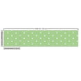 thumbnail image 2 of Ambesonne Paw Print Fabric by the Yard Upholstery, Foot Marks and Bones Art, 3 Yards, Pastel Green and White, 2 of 4