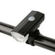 thumbnail image 2 of Faro recargable de la bici - 250LM LED súper brillante, carga USB, 3 modos, plástico blanco, 6,5x4,05x1,77 pulgadas, para uso nocturno y de emergencia, 2 of 8