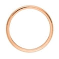 thumbnail image 2 of Stackable Expressions 14 Karat Rose Gold 1.2mm Bead Band, 2 of 7