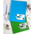 thumbnail image 4 of Rosmonde Spiral Notebooks, 12 Pack, 1 Subject Notebook, Wide Ruled, 70 Sheets, 8 x 10-1/2", 3 Hole Punched, School Supplies, Bulk Single Subject Spiral Notebook Bulk, Assorted Colors Pack of Notebooks, 4 of 10